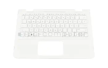 912834-041 original HP keyboard incl. topcase DE (german) white/white