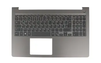 3M43V original Dell keyboard incl. topcase DE (german) black/grey