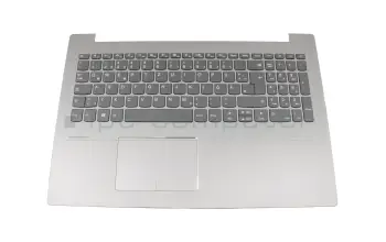 5CB0N98631 original Lenovo keyboard incl. topcase DE (german) grey/silver