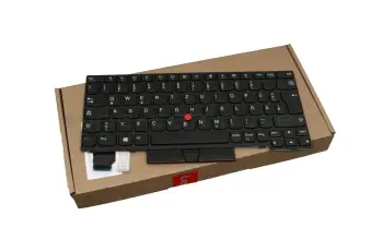 01YP172 original Lenovo keyboard DE (german) black/black with mouse-stick