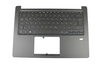 6B.H1YN1.008 original Acer keyboard incl. topcase DE (german) black/black with backlight