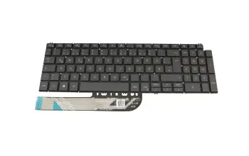 5TPPT original Dell keyboard DE (german) grey with backlight
