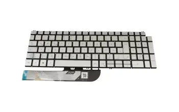 V1RFC original Dell keyboard DE (german) silver with backlight