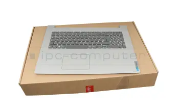 5CB0X56848 original Lenovo keyboard incl. topcase DE (german) grey/silver