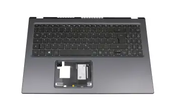 6B.A1DN2.078 original Acer keyboard incl. topcase DE (german) black/black with backlight