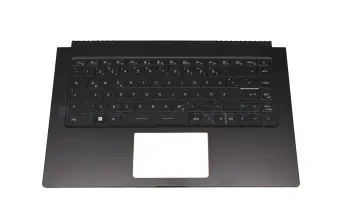 957-16S61E-C07 original MSI keyboard incl. topcase DE (german) black/black with backlight