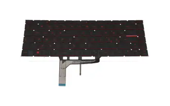 S1N-3EIT282-D10 original MSI keyboard IT (italian) black with backlight