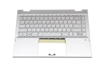 L96519-041 original HP keyboard incl. topcase DE (german) with backlight