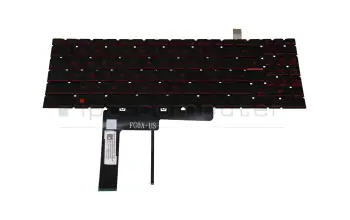 S1N-3EDE2 73-D10 original MSI keyboard DE (german) black with backlight