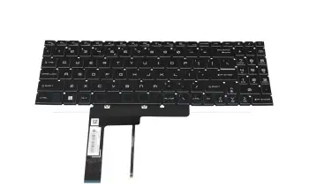 S1N-3EUS2W2-SA0 original MSI keyboard US (english) black with backlight
