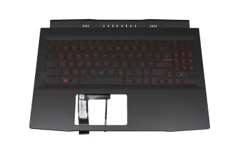 957-15812E-C06 original MSI keyboard incl. topcase DE (german) black/red/black with backlight
