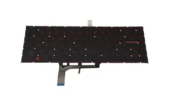 S1N-2EDE2Q1-D10 original MSI keyboard DE (german) black with backlight