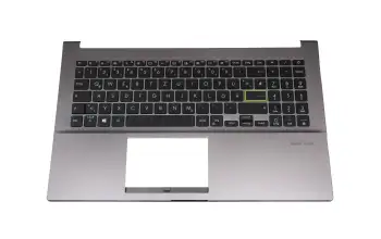 90NB0LX3-R31GE0 original Asus keyboard incl. topcase DE (german) black/grey with backlight