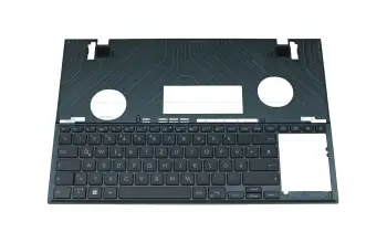 90NB0VR1-R30GE0 original Asus keyboard incl. topcase DE (german) blue/blue with backlight