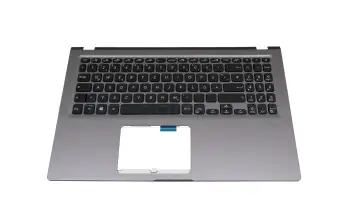 Keyboard incl. topcase DE (german) black/grey (SD) original suitable for Asus ExpertBook P1 P1511CEA-BQ753R