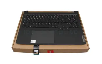 5CB1D04620 original Lenovo keyboard incl. topcase DE (german) black/black with backlight