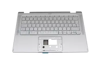 6B.AHBN7.011 original Acer keyboard DE (german) silver