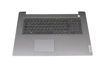 5CB1C75072 original Lenovo keyboard incl. topcase DE (german) black/grey