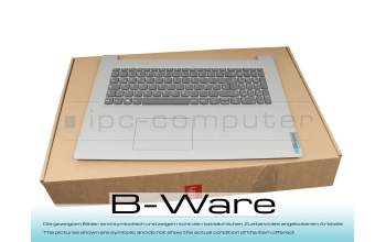 TLI31R Keyboard incl. topcase DE (german) grey/silver b-stock