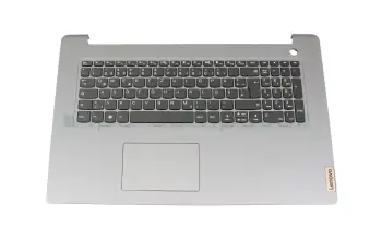 5CB1H80740 original Lenovo keyboard incl. topcase DE (german) black/grey