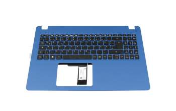6B.HS6N2.014 original Acer keyboard incl. topcase DE (german) black/blue