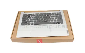 5CB1C19293 original Lenovo keyboard incl. topcase DE (german) black/silver with backlight