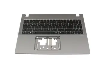 6B.BB5N7.009 original Acer keyboard incl. topcase DE (german) black/grey with backlight