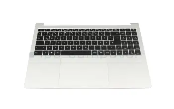 6B.D4SNI.003 original Acer keyboard incl. topcase DE (german) black/silver