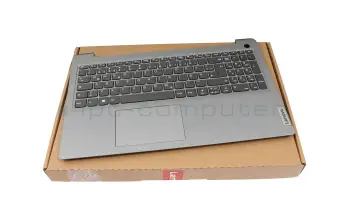5CB1H77962 original Lenovo keyboard incl. topcase DE (german) black/grey