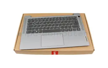 5CB1M46376 original Lenovo keyboard incl. topcase DE (german) black/grey
