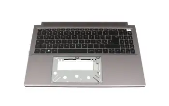 6B.KFNN7.016 original Acer keyboard incl. topcase IT (italian) black/grey with backlight