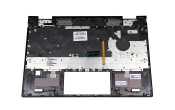 1042622 20210624N original HP keyboard incl. topcase DE (german) grey/grey with backlight
