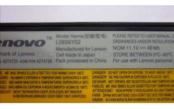 Lenovo 121000791 Sanyo Ayers 11.1V 3S2P 4400mAhNBbattery