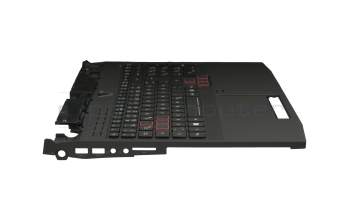 13N0-EXA0311 0A original Acer keyboard incl. topcase DE (german) black/black with backlight