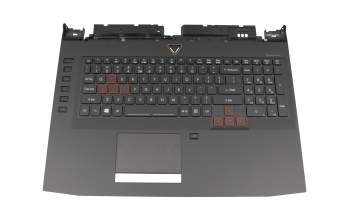 13N0-F4P0501-1 original Acer keyboard incl. topcase US (english) black/black with backlight
