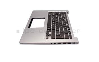 13N0-N6A0111 original Asus keyboard incl. topcase DE (german) black/silver with backlight
