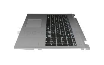 13N1-0AA0M11 original Medion keyboard incl. topcase DE (german) black/silver