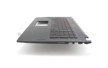 13N1-2VA0401 original Asus keyboard incl. topcase DE (german) black/black with backlight