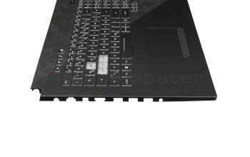 13N1-5BA0301 original Asus keyboard incl. topcase DE (german) black/black with backlight