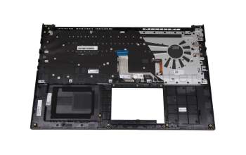 13N1-A6A0221 original Asus keyboard incl. topcase DE (german) black/black with backlight