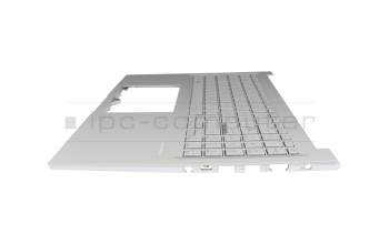 13N1-ECL0412 original Asus keyboard incl. topcase DE (german) silver/silver