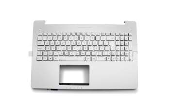 13NB00K1AM0941 original Asus keyboard incl. topcase PO (portuguese) silver/silver with backlight
