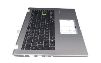 13NB0Q10M04X11 original Asus keyboard incl. topcase DE (german) black/silver