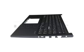 13NB1021P05016-3 original Asus keyboard incl. topcase DE (german) black/blue