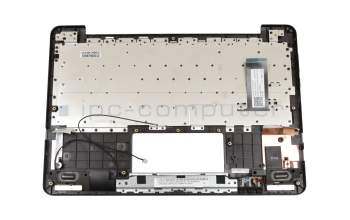 13NL00C2AP0101 original Asus keyboard incl. topcase DE (german) black/silver