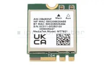 0C011-00250100 original Asus WLAN adapter WIFI6 AX+BT5.2(2*2)M.2 2230