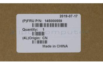 Lenovo 145000559 CABLE Longwell LP-22+H03VV-F+LS-18 1m co