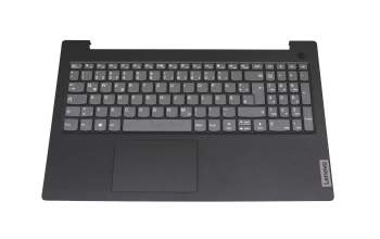 15926050 original Lenovo keyboard incl. topcase DE (german) grey/black