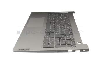 1CZ29G002S original Lenovo keyboard incl. topcase DE (german) dark grey/grey with backlight