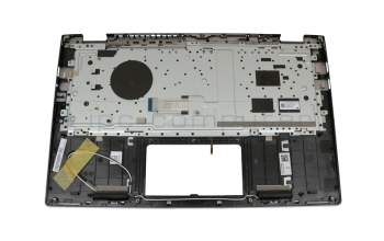 1KAHZZG0070 original Asus keyboard incl. topcase DE (german) silver/silver with backlight